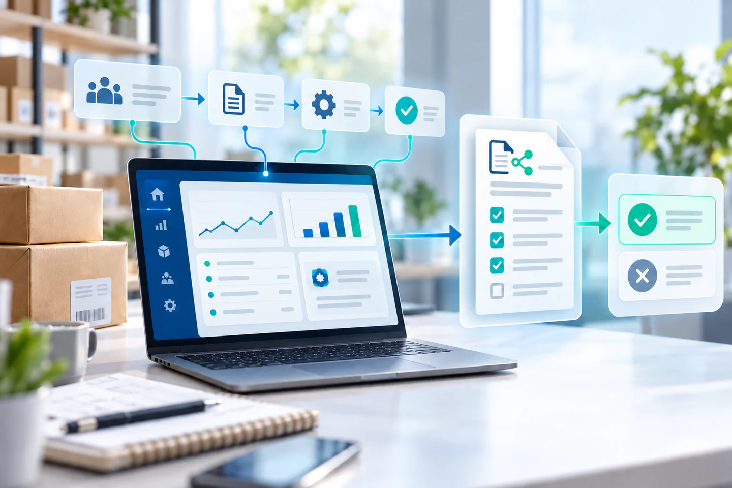 Proyecto de digitalización de una pequeña empresa contrastado con los requisitos de una posible ayuda antes de tomar una decisión